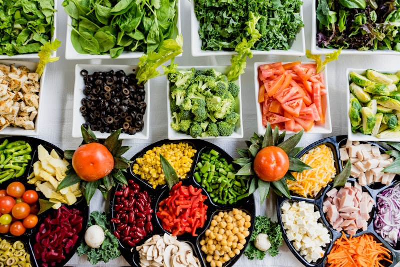 Prepared healthy meal